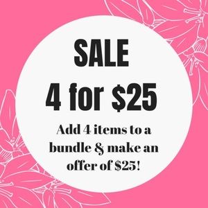 All personalized pendants! 4 for $25!!